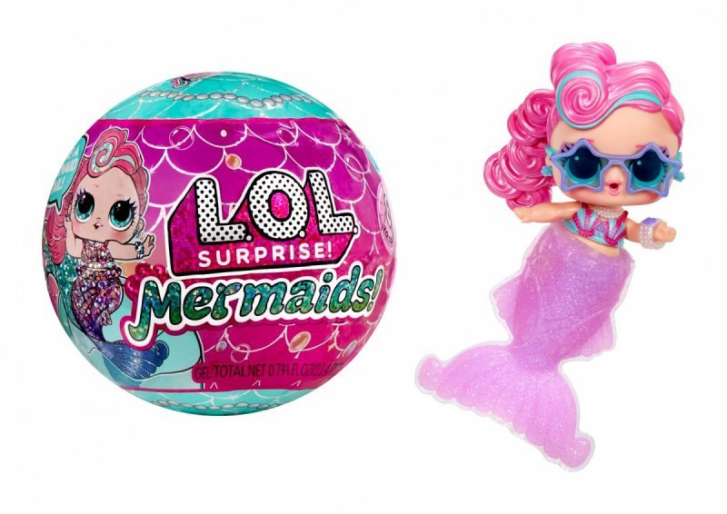 MGA Laleczka L.O.L. Surprise Mermaids Syrenka w kuli niespodzianka