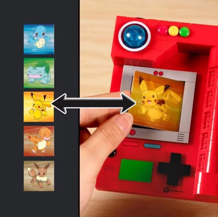 Mega Bloks Klocki konstrukcyjne Pokemon Pokedex z Kanto
