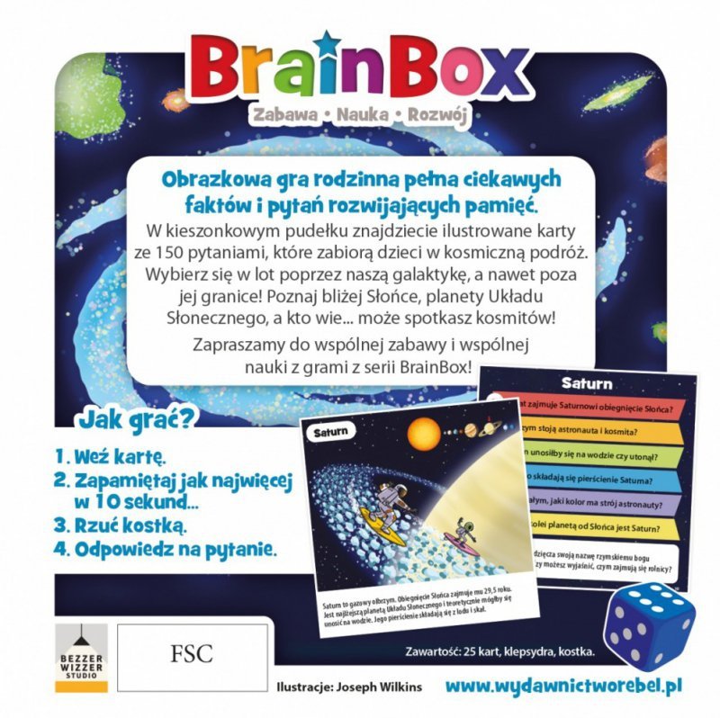 Rebel Gra BrainBox: Kosmos