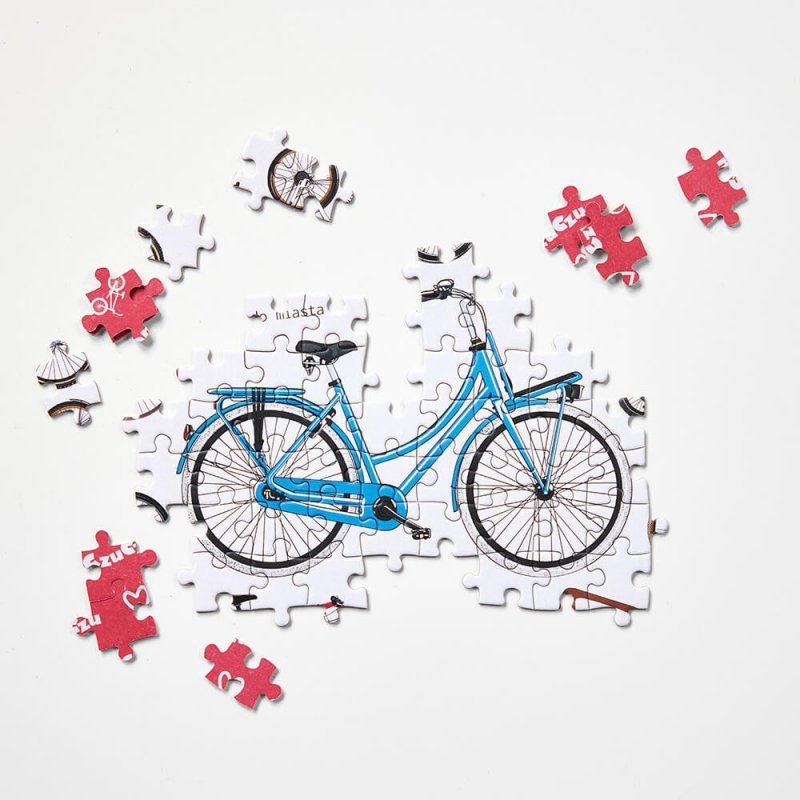 CzuCzu Puzzle 1000 elementów Puzzlove Rowery