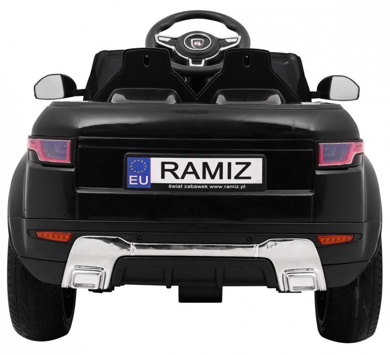 Autko Rapid Racer elektryczne dla dzieci, Czarny SUV + Pilot