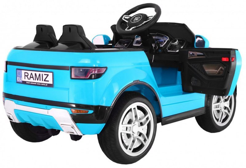 Autko Rapid Racer elektryczne dla dzieci - Niebieski SUV + Pilot