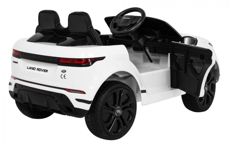 Range Rover Evoque na akumulator dla dzieci Biały SUV + Pilot