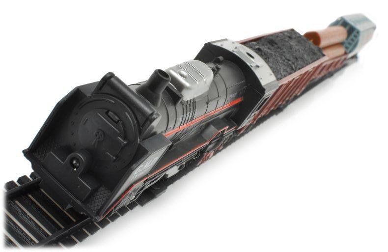 Kolejka Rail King Parowóz + 3 Wagony