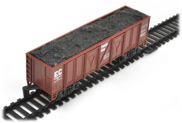 Kolejka Rail King Parowóz + 3 Wagony