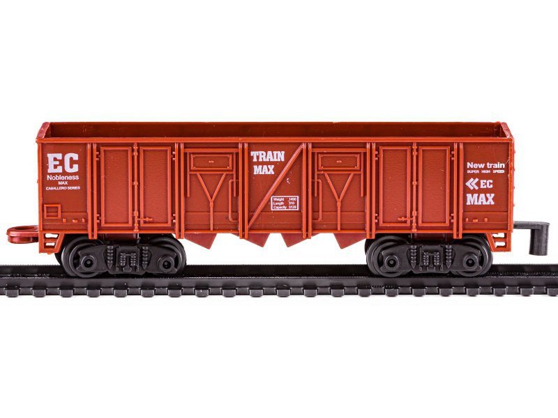 Kolejka Rail King Parowóz + 3 Wagony