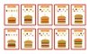 WOOPIE GREEN Drewniany Burger Restauracja Układanka dla Dzieci 15 el. Certyfikat FSC