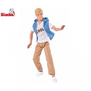 Simba Steffi Lalka Kevin w modnym stroju Blondyn