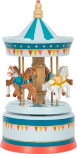Small Foot Musical Box Horse Carousel Circus - pozytywka