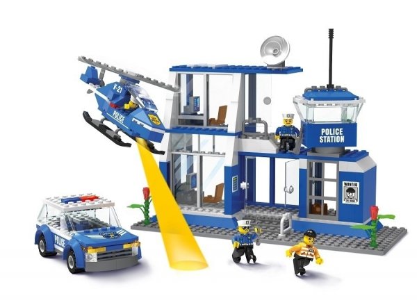 Klocki Blocki MyPolice Duża Komenda 347 el.