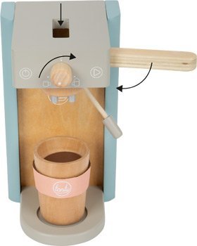 Small Foot Coffee Machine Set &quot;tasty&quot; - ekspres do kawy