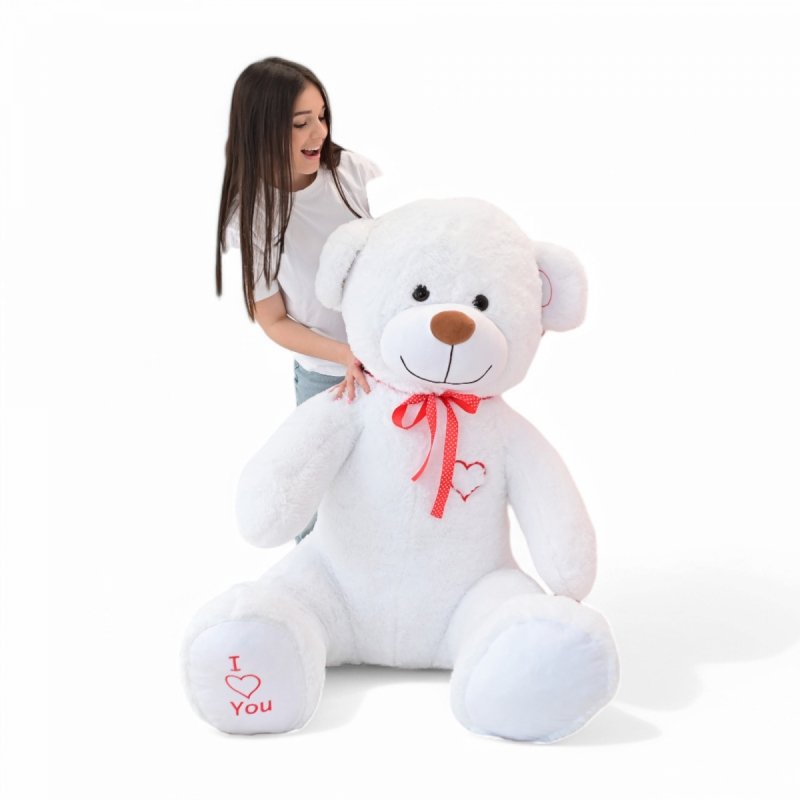 Miś Gigant 190 cm. BIAŁY