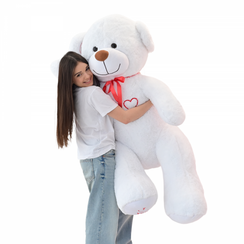 Miś Gigant 190 cm. BIAŁY