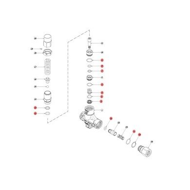 Komplet naprawczy - by pass VHP50, VHP51, VHP60