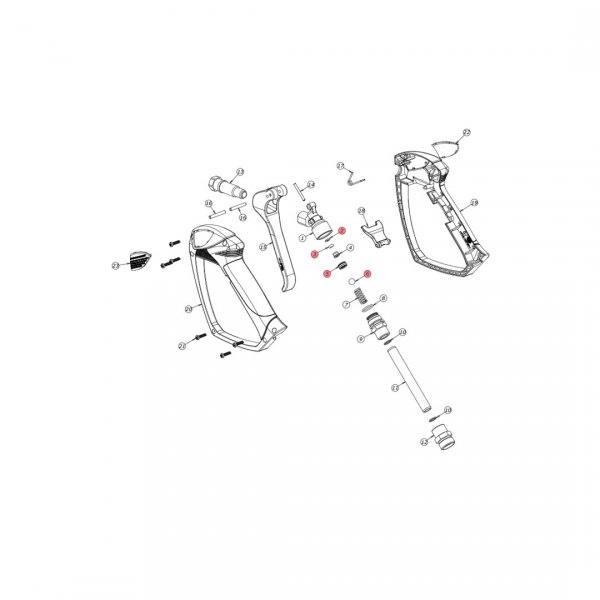 Komplet naprawczy - pistolet AL55