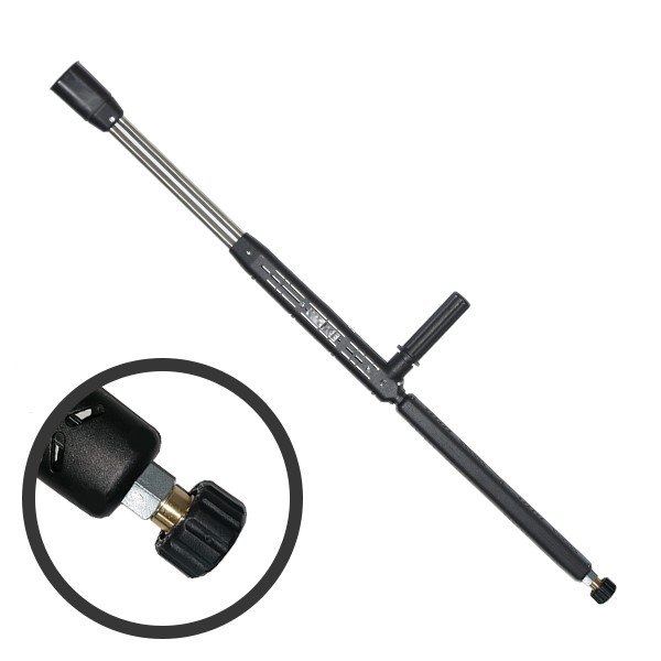 Lanca podwójna M22 F - 2 x 1/4&quot; F 1019mm - inox