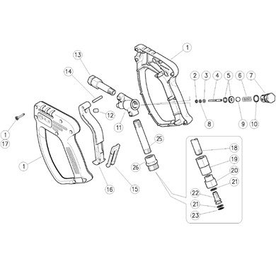 Pistolet RL30 M22 M - M22 M - redukcja