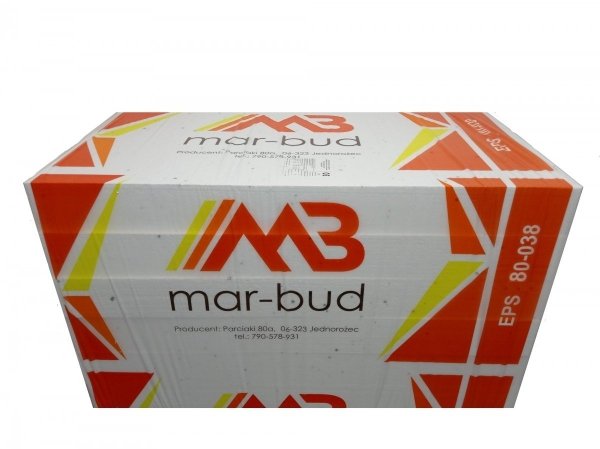 Mar-Bud Styropian Podłoga Dach EPS 80 038 