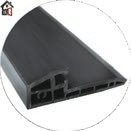 WIKĘD Drzwi Zewnętrzne EXPERT 64 mm grubości Wzór 26 Złoty Dąb + OŚCIEŻNICA THERMO 