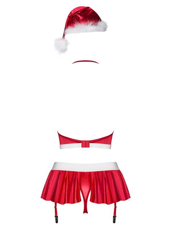 Ms Claus kostium sexy Mikołajki Obsessive XXL