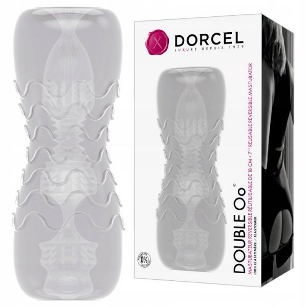 Dwustronny masturbator sztuczna pochwa Double Oo