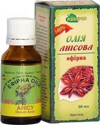 Olejek Anyżowy, 100% Naturalny Adverso, 20ml