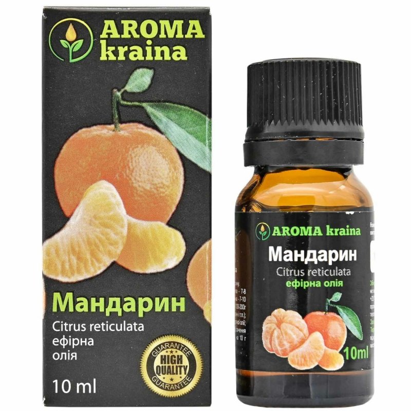 Olejek Eteryczny Mandarynkowy, Naturalny, AROMA kraina, 10ml