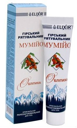 Krem Balsam Górski Ratownik z Mumio i Olejem Rokitnikowym 40ml, Eliksir