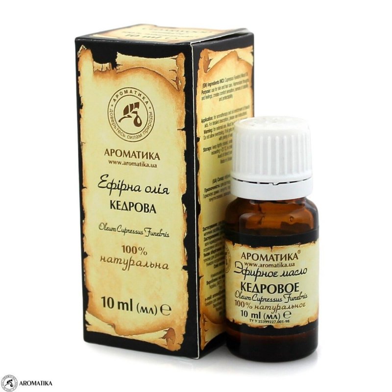 Olejek Cedrowy, 100% Naturalny, Aromatika, 10ml
