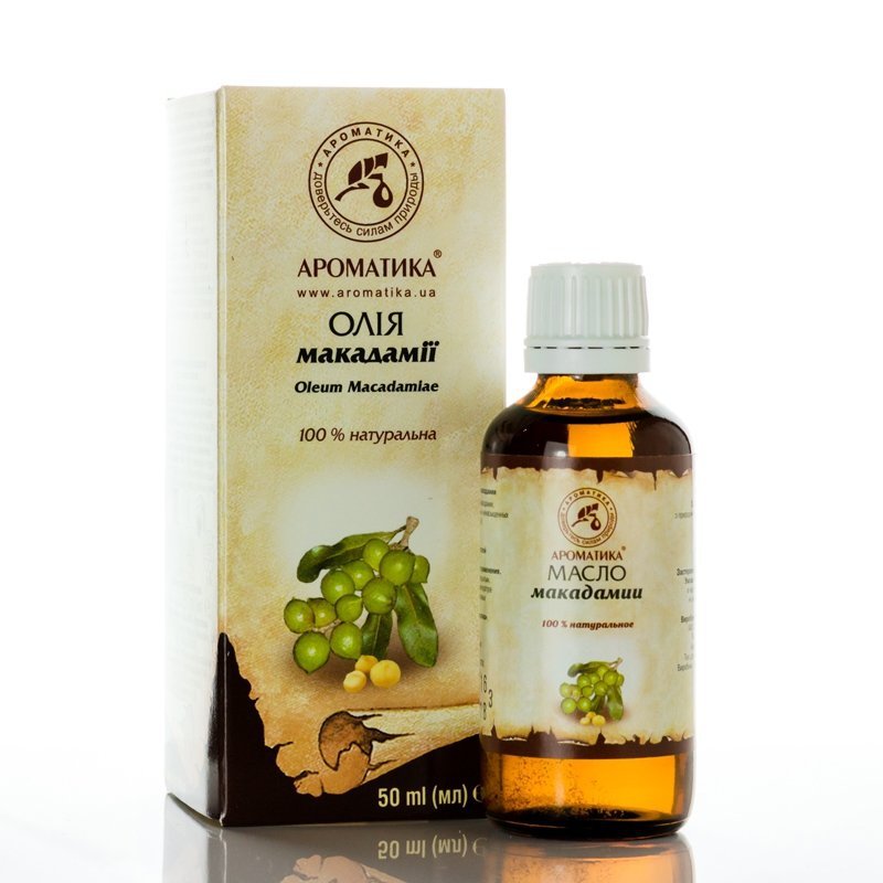 Olej Makadamia, 100% Naturalny, Aromatika, 50ml