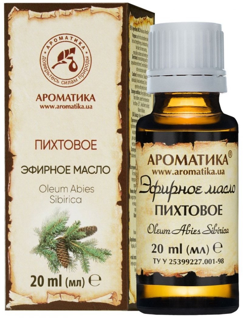 Olejek Pichtowy (Jodłowy), 100% Naturalny, Aromatika, 20 ml