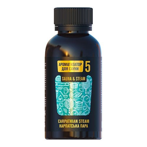 Aromatyzator do sauny nr 5 Karpacka para, Carpathian Steam, Golden pharm, 100ml