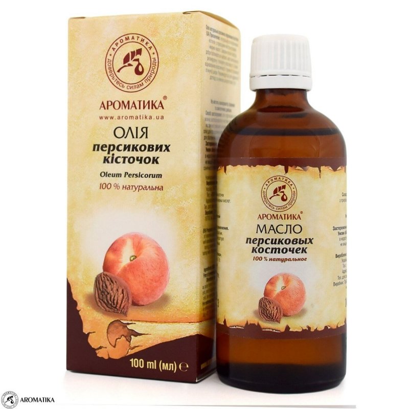 Olej z Pestek Brzoskwini, 100% Naturalny, Aromatika, 100ml