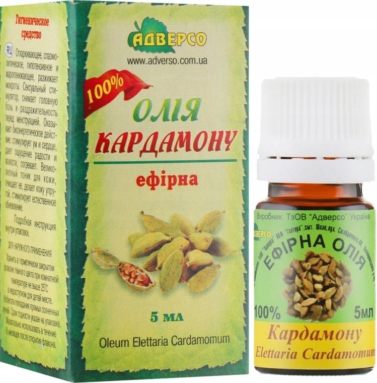 Olejek Kardamonowy, 100% Naturalny