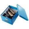 Pudełko do przechowywania Click&Store A4 WOW niebieskie 200x281x370mm 60440036 LEITZ