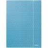 Teczka kartonowa z gumką Colour`Breeze A4 niebieska 628492 ESSELTE