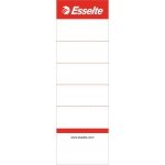 Etykiety grzbietowe do segregatorów 75mm (szerokość 50mm) białe 10sztuk 810801 ESSELTE