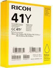 Ricoh Gel cart GC-41Y HC 405764 Yellow 2200sh