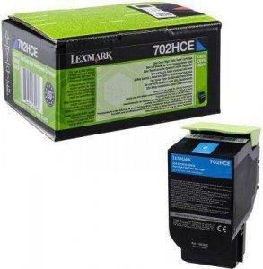 Lexmark Toner 70C2HCE Cyan 3K CS310dn, CS310n, CS410dn, CS410dtn, CS41