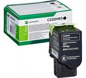 Lexmark Toner C232HK0 Black 3K C2325dw, C2425dw, C2535dw, MC2325adw, MC