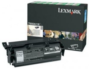 Lexmark Toner T650 T650A11E Black 7K T650dn, T650dtn, T650n, T652dn, T652dtn,