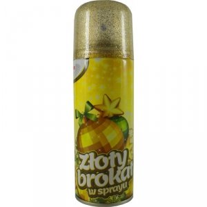 Brokat w sprayu 250ml złoty BX100 BREWIS