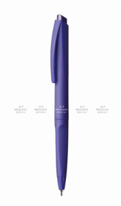 Długopis MOKUSO 0.7mm, obudowa niebieska, wkład niebieski KD911-NN TETIS