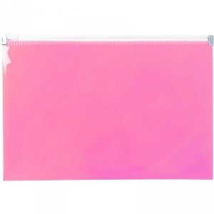 Teczka na suwak A5 pastel różowy TSP-A5-01 BIURFOL