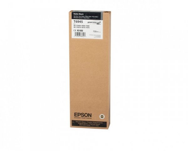 Epson Tusz SC-T3000C T6945 Matte Black 700ml