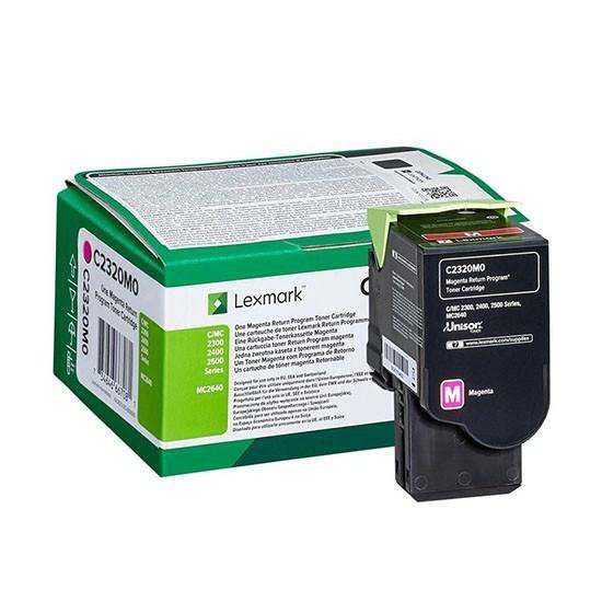 Lexmark Toner C2320M0 Magenta 1K C2325dw, C2425dw, C2535dw, MC2325adw, MC