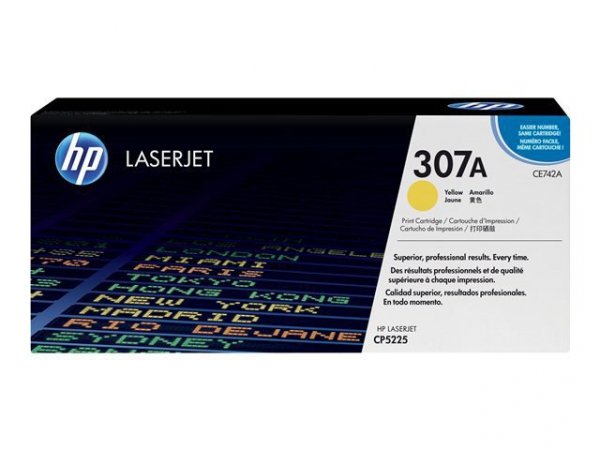 HP Toner nr 307A CE742A Yellow 7,3K