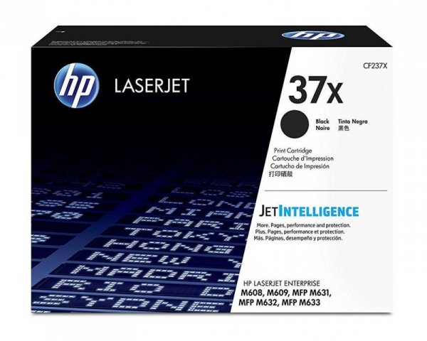 HP Toner nr 37X CF237X Black 25K