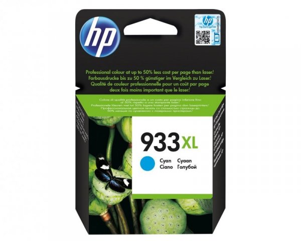 HP Tusz nr 933XL CN054AE Cyan 825str