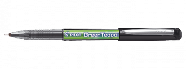 Cienkopis kulkowy GREENTECPOINT BG czarny BX-GR5-B-BG PILOT